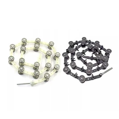 ایسکلیٹر ہینڈریل Y کے سائز کا 9300 9311 روٹری چین PA 6.6-30 GF سیاہ 50664870